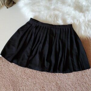 Forever 21 Black Pleated Mini Skirt - Y2K Schoolgirl Aesthetic